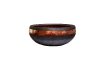 Raku gestooke schaal doorsnee 30 cm